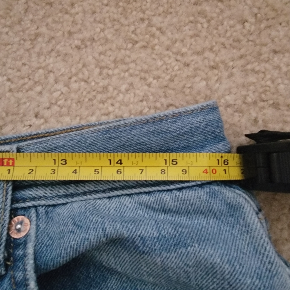 Free People (We The Free) Maggie Mid Rise Straight Leg Jeans SIZE 29 - Picture 8 of 9